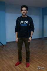 Akhil Akkineni at Peta Event